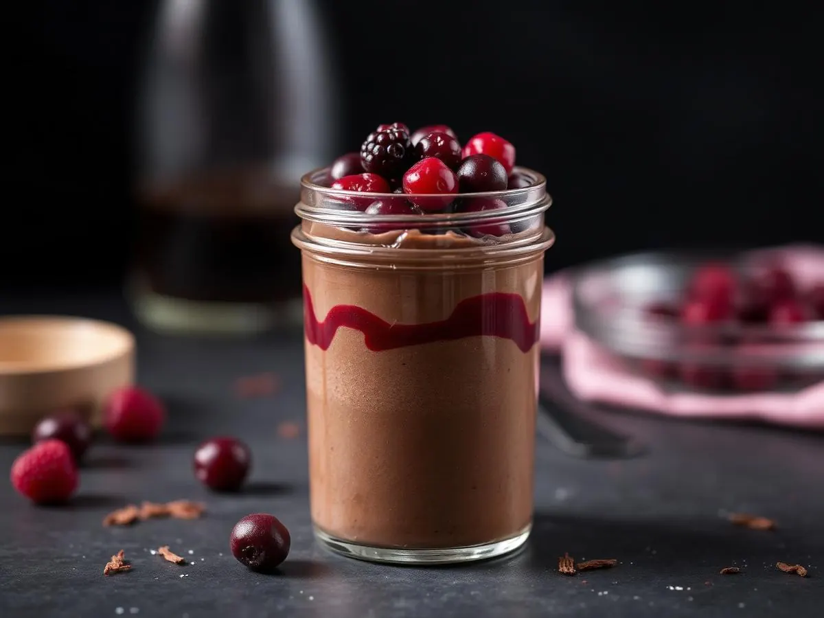Mousse de chocolate